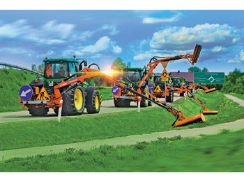 Samasz KWT 651 Auslegemulcher  - Dàn băm cỏ cần cẩu