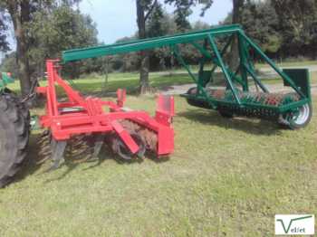 Evers cultivator met packers - Máy trồng trọt
