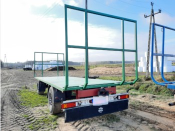 Schmitz AFW 18 ton - Toa kéo nền bục trang trại