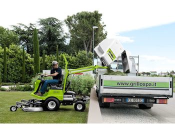 Grillo FD 450-Frontmäher-Sperre-Hochentleerung  - Máy cắt cỏ vườn