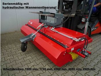 EURO-Jabelmann Staplerkehrmaschinen 1,75 m, einschl. hydr. Entleerung, aus laufe  - Chổi
