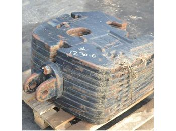  Conter Weights to suit New Holland Tractor - Đối trọng
