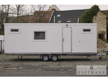 RESPO RESPO Baustellen Wohnanhänger 720x244 cm komplett leer - Rơ moóc kiểu caravan