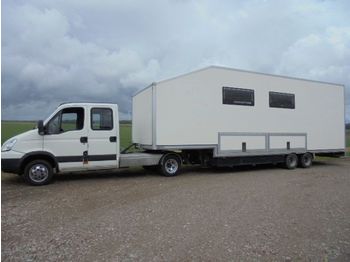 Iveco BE Camper combinatie, Mobile home trailer + Iveco 7 pers. trekker Mobile home 7 personen! - Xe cắm trại