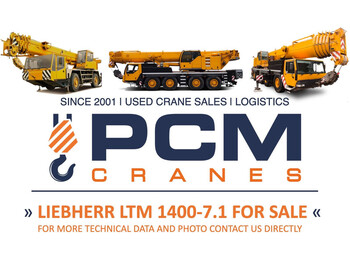 Cần cẩu mọi địa hình Liebherr LTM 1400-7.1 Fully equipped
