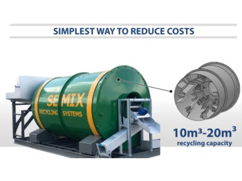 SEMIX Wet Concrete Recycling Plant - Xe trộn bê tông