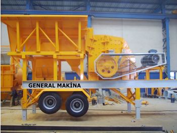 GENERAL MAKİNA МОБИЛНАЯ РОТОРНАЯ ВТОРИЧНАЯ ДРОБИЛКА DMK02 - Máy nghiền đá