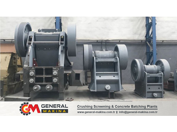 General Makina Jaw Crushers From Turkey [ Copy ] - Máy nghiền đá