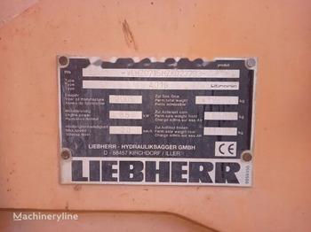 Máy xúc bánh lốp LIEBHERR A 316