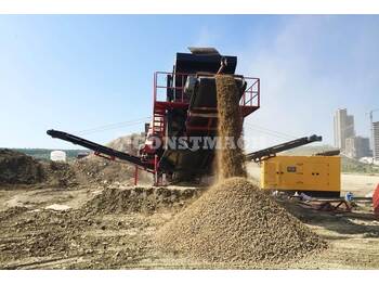 Constmach Mobile Limestone Crusher Plant 150-200 tph - Máy nghiền di động