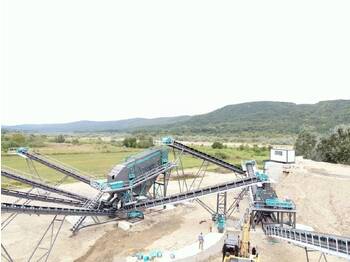 Constmach 250 TPH Stationary Aggregate and Sand Washing Plant - Máy sàng