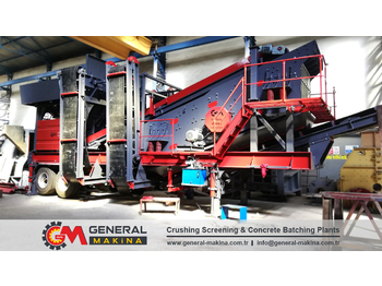 General Makina 1650 Series Portable Sand Plant - Máy sàng