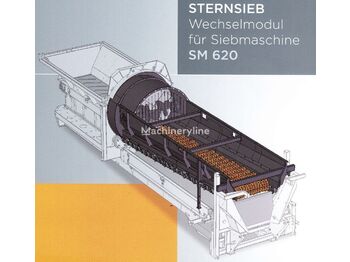  Sternsieb Wechselmodul für Doppstadt SM620 TYP 3 / 0-20mm - Máy sàng