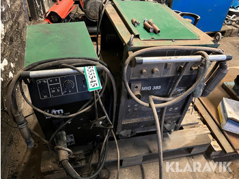 Svejsemaskiner Migatronic 183/385 2 stk. - Thiết bị hàn