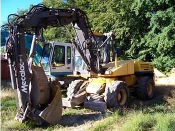 MECALAC 14 MBX wheel excavator - Máy xúc bánh lốp