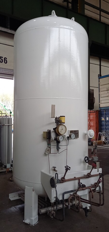 Bồn chứa Messer Griesheim Gas tank for oxygen LOX argon LAR nitrogen LIN 3240L: hình 7
