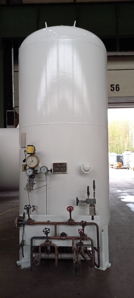 Messer Griesheim Gas tank for oxygen LOX argon LAR nitrogen LIN 3240L - Bồn chứa: hình 1