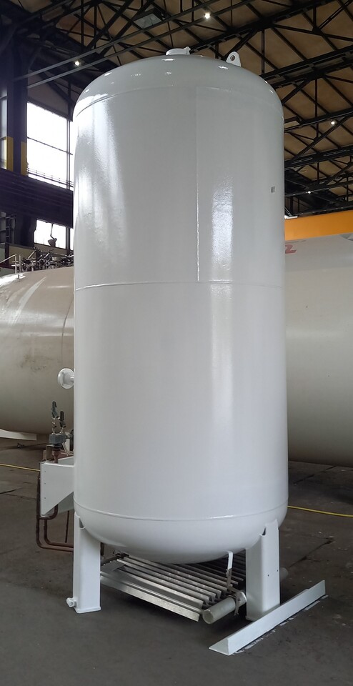 Bồn chứa Messer Griesheim Gas tank for oxygen LOX argon LAR nitrogen LIN 3240L: hình 4