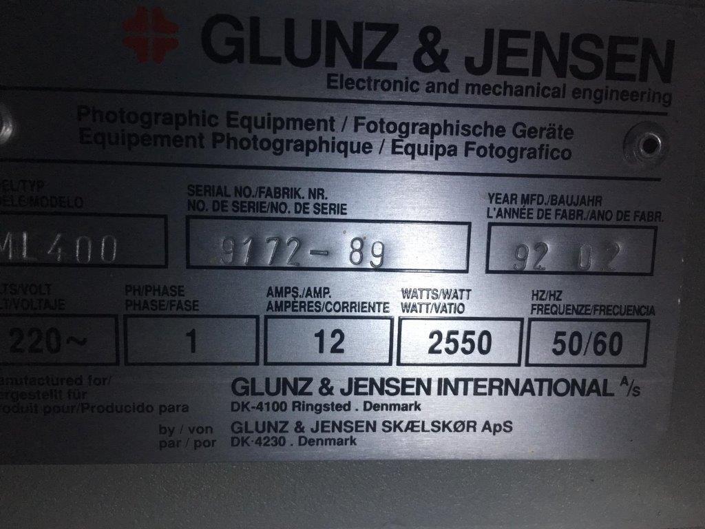 Thiết bị in ấn Fuji Glunz & Jensen Filmentwicklungsmaschine Multiline ML 400: hình 7
