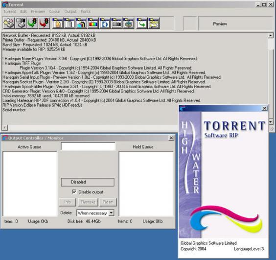 Thiết bị in ấn Highwater Torrent Rip V6 mit Tiff-Output (Lüscher): hình 3