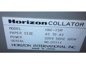 Thiết bị in ấn Horizon HAC 15m Zusammentragturm: hình 2