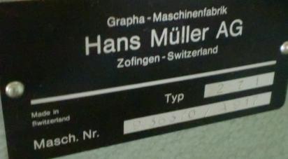 Thiết bị in ấn Müller Martini 271 Drahtheftmaschine: hình 5