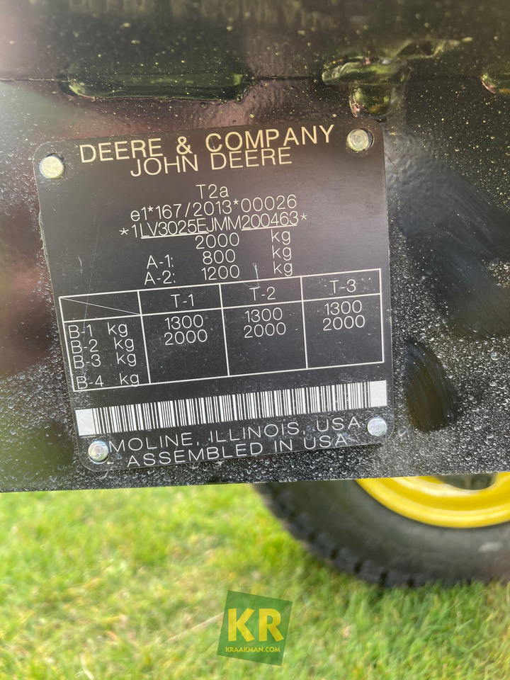 Máy cày mini mới 3025E Compact Trekker John Deere: hình 5