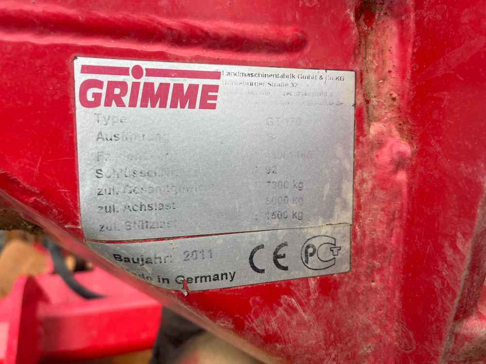 Máy thu hoạch khoai tây Grimme GT 170: hình 8
