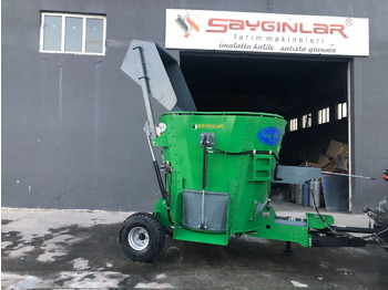Trang thiết bị gia súc mới SAYGINLAR vertical feed mixer wagon: hình 3