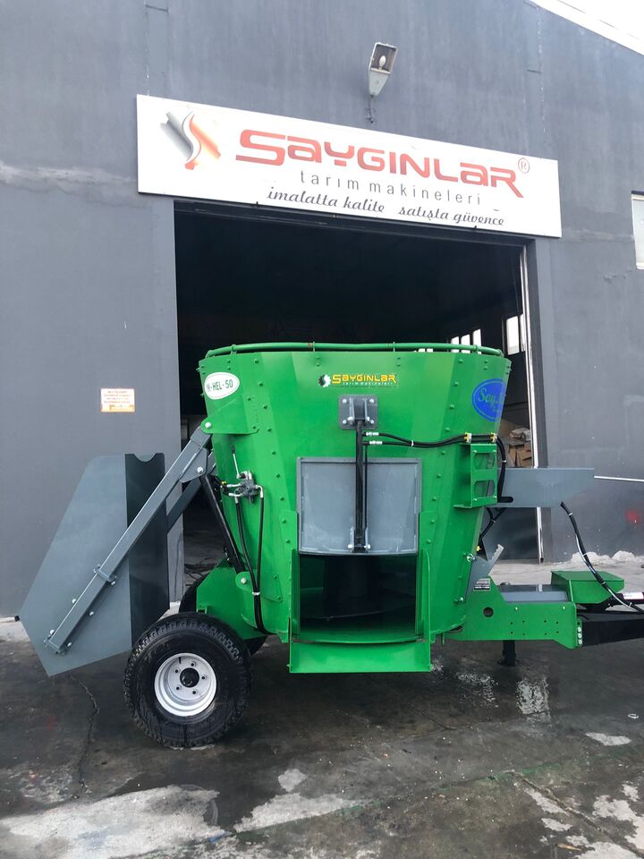 Trang thiết bị gia súc mới SAYGINLAR vertical feed mixer wagon: hình 4