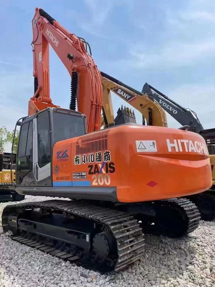 Máy xúc bánh xích 20 ton Korea Original made HITACHI ZX200 used hydraulic crawler excavator good condition on sale: hình 2