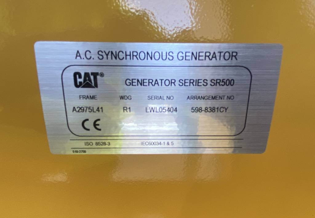 Bộ phát điện CAT DE500GC - 500 kVA Stand-by Generator - DPX-18220: hình 15