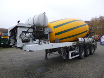 Sơ mi rơ moóc trộn bê tông De Buf Concrete mixer trailer 12 m3 BM12-39-3: hình 1