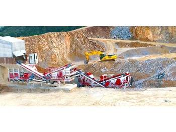 Máy móc đào mỏ FABO MOBILE CRUSHING PLANT: hình 1