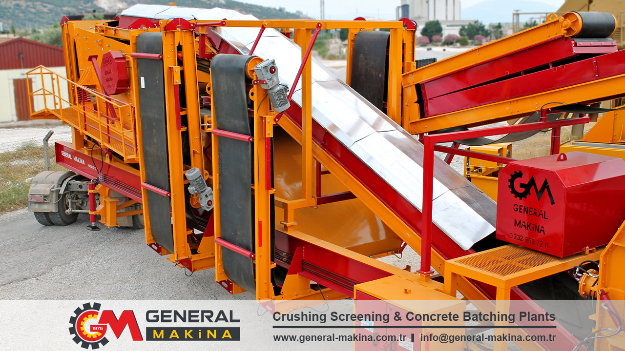 Máy nghiền di động mới General Makina Mobile Sand Machine: hình 3