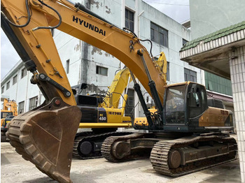 Máy xúc bánh xích Korea made HYUNDAI used excavator good condition R485LVS best service on sale: hình 2