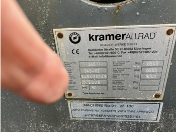 Máy xúc lật bánh lốp Kramer KL 880: hình 3