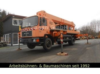 Nền bục trên không gắn trên xe tải LKW-Arbeitsbühne MAN 18.272/Ruthmann T400,AH 42m: hình 1