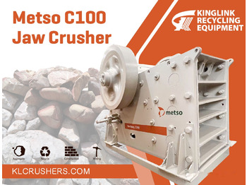 Metso Nordberg C100 Jaw Crusher | Renewed - Máy nghiền hàm: hình 1