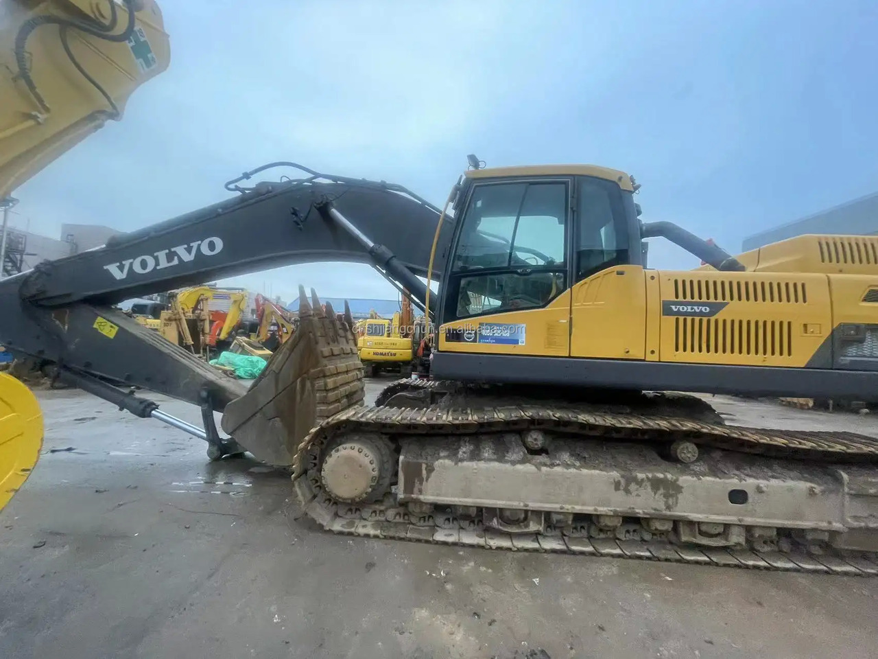 Máy xúc bánh xích New arrival second hand  hot selling Excavator construction machinery parts used excavator used  Volvo EC480D  in stock for sale: hình 3