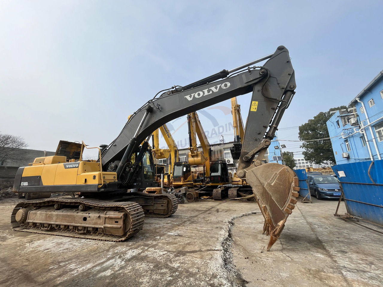 Máy xúc bánh xích New arrival second hand  hot selling Excavator construction machinery parts used excavator used  Volvo EC480D  in stock for sale: hình 6