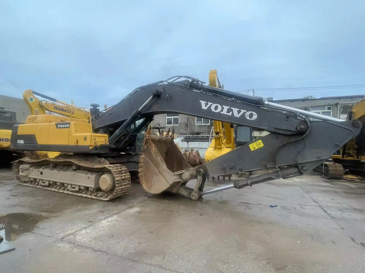 Máy xúc bánh xích New arrival second hand  hot selling Excavator construction machinery parts used excavator used  Volvo EC480D  in stock for sale: hình 2