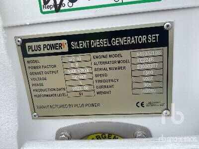 Bộ phát điện mới PLUS POWER GF2-60 63 kVA (Unused): hình 5