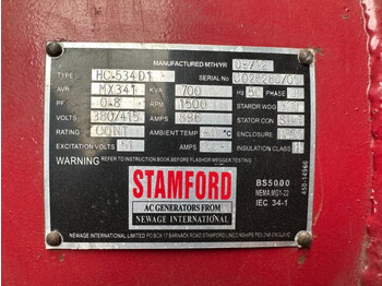 Bộ phát điện Perkins 4006 Stamford 700 kVA generatorset: hình 5