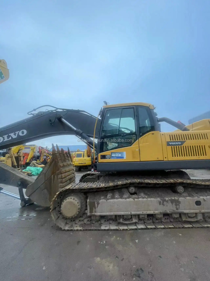 Máy xúc bánh xích second hand  hot selling Excavator construction machinery parts used excavator used  Volvo EC480D  in stock for sale: hình 4