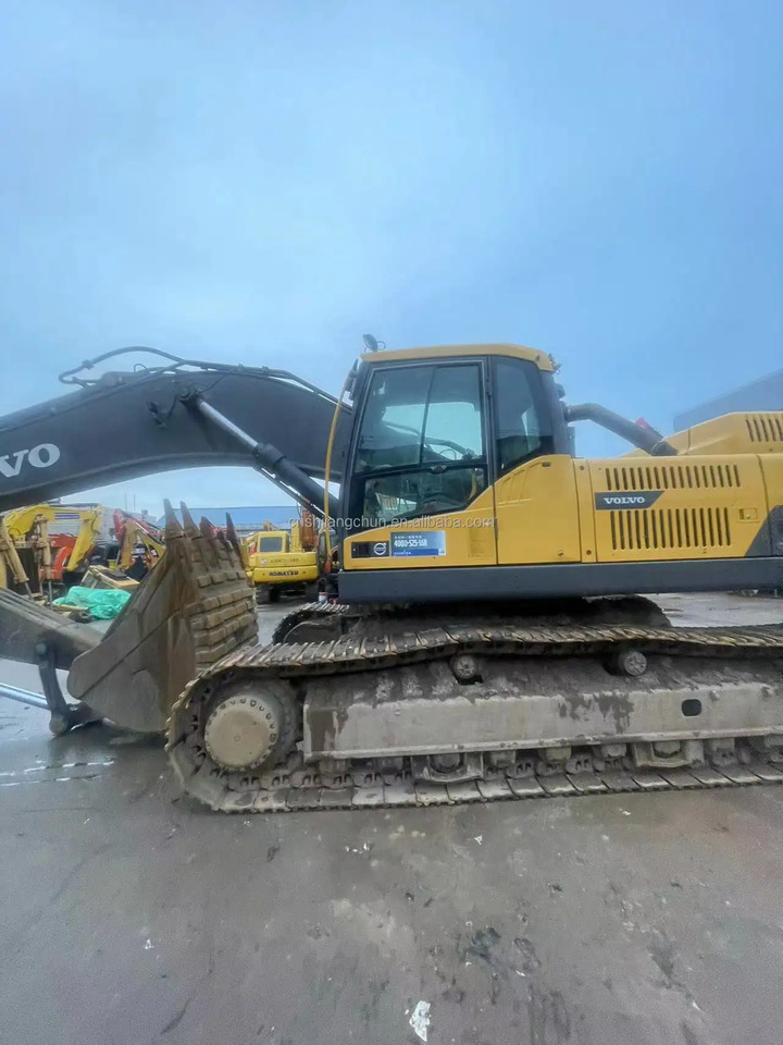 Máy xúc bánh xích second hand  hot selling Excavator construction machinery parts used excavator used  Volvo EC480D  in stock for sale: hình 3