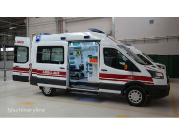 FORD 2022, Transit 410L, 4x2, Manual, Type B Emergency Ambulance - xe cứu thương