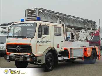 Mercedes-Benz SK 1617 + Manual + PTO + Ladder + Fire Truck - xe tải cứu hỏa