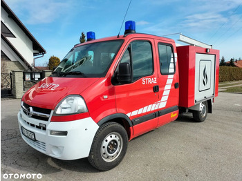  Opel MOVANO 2.5 DCI ZIEGLER STRAŻ Strażacki Pożarniczy GLBA CNBOP Feuerwehr - Xe tải cứu hỏa