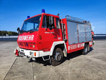  - STEYR 791 4x4 Feuerwehr Kran, Seilwinde & Lichtmast - Xe tải cứu hỏa